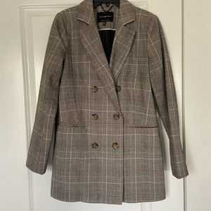 Plaid lined jacket,Great as a coat.